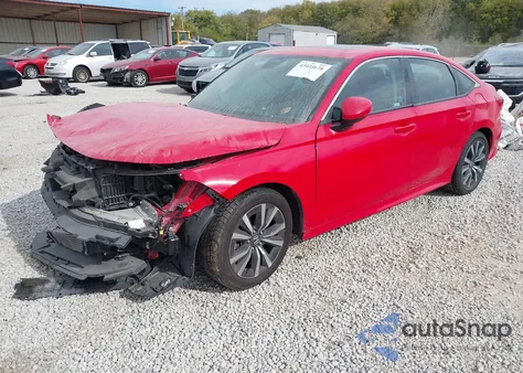 2023 Honda Civic Ex/Ex W/O Bsi z USA, uszkodzony, nr VIN 2HGFE1F79PH310063